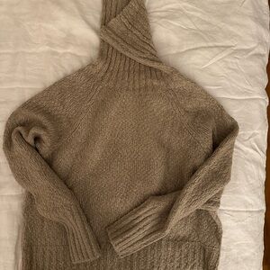J. Crew Taupe Turtleneck Sweater